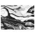 Black and White Marble Ink Surface Laptop 3 13.5in Skin