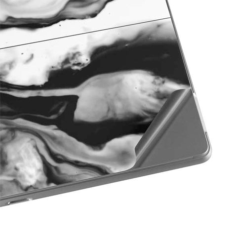 Black and White Marble Ink Surface Pro 8 Skin