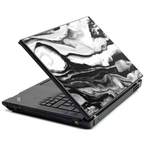 Black and White Marble Ink T440s Skin