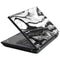 Black and White Marble Ink T440s Skin