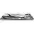 Black and White Marble Ink Universal Laptop 13in (10.6 x 7.6in) Skin