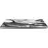 Black and White Marble Ink Universal Laptop 17in (13.8 x 10in) Skin