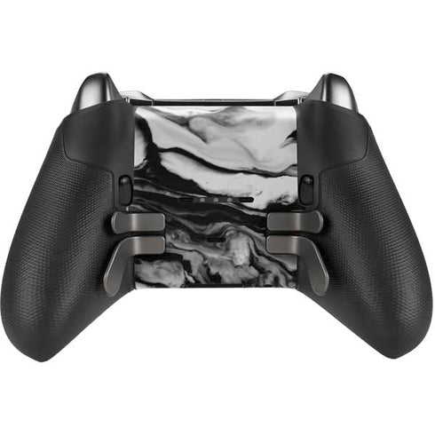 Black and White Marble Ink Xbox Elite Wireless Controller Series 2 Skin