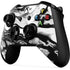 Black and White Marble Ink Xbox One X Controller Skin