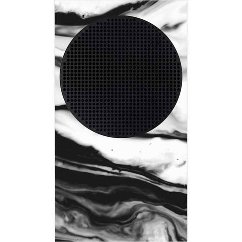Black and White Marble Ink Xbox Series S Skins