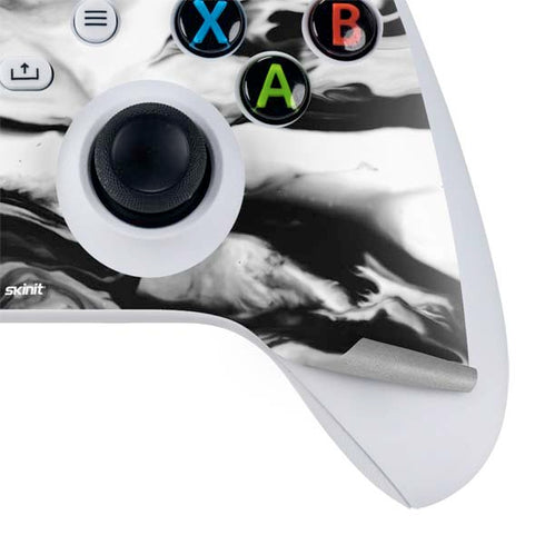 Black and White Marble Ink Xbox Series S Skins