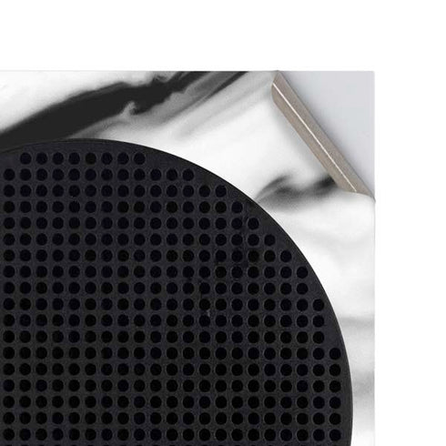 Black and White Marble Ink Xbox Series S Console Skin