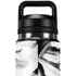 Black and White Marble Ink YETI Rambler 26oz Bottle Skin