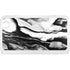 Black and White Marble Ink YETI Tundra 75 Hard Cooler Skin