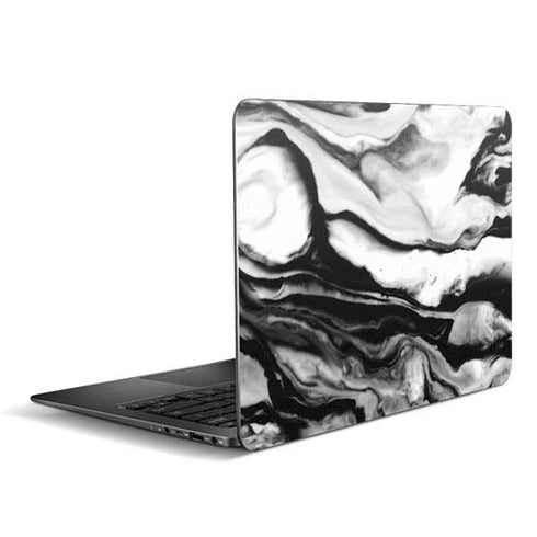 Black and White Marble Ink Zenbook UX305FA 13.3in Skin