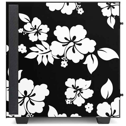 Black and White NZXT H510 Compact ATX Mid-Tower Case Skin