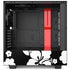 Black and White NZXT H510 Compact ATX Mid-Tower Case Skin