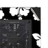 Black and White NZXT H510 Compact ATX Mid-Tower Case Skin