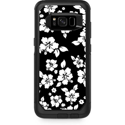 Black and White Otterbox Commuter Galaxy Skin