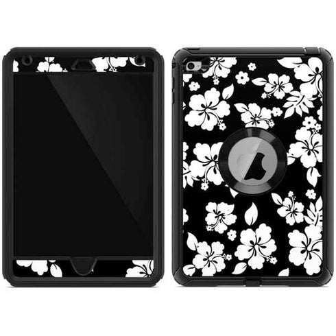 Black and White Otterbox Defender iPad Skin