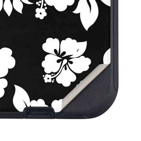 Black and White Otterbox Defender iPhone Skin