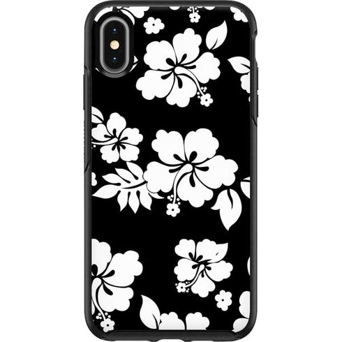 Black and White Otterbox Symmetry iPhone Skin