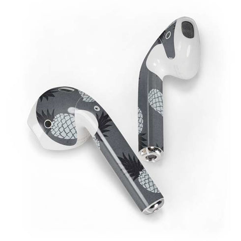 Black and White Pineapples Apple AirPods 2 Skin