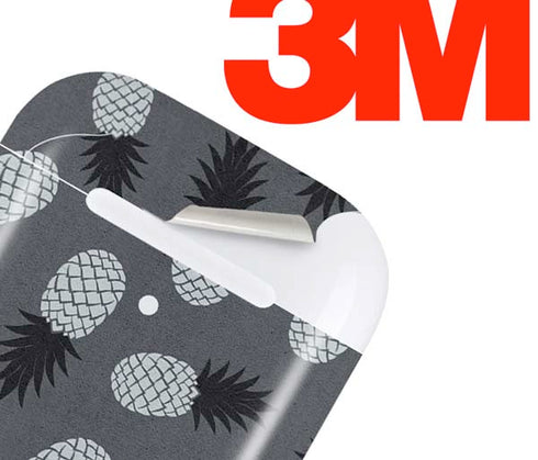 Black and White Pineapples Apple AirPods Skin