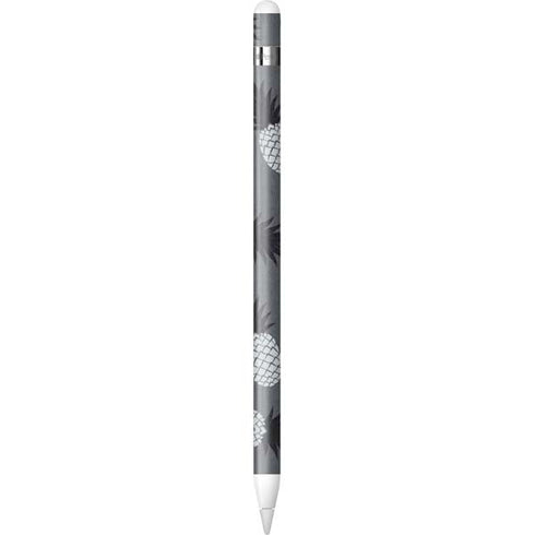 Black and White Pineapples Apple Pencil (1st Gen, 2017) Skin