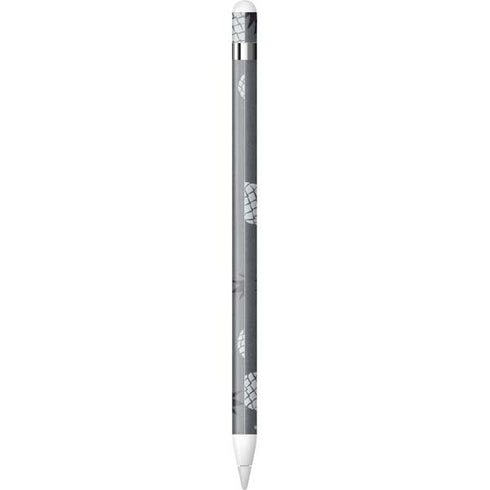 Black and White Pineapples Apple Pencil (1st Gen, 2017) Skin