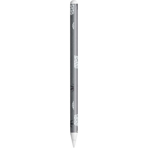 Black and White Pineapples Apple Pencil (2nd Gen 2019) Skin