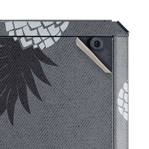 Black and White Pineapples Cooler Master MasterBox Q300L Mini Tower Skin