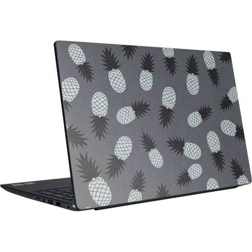 Black and White Pineapples Dell Vostro Skin