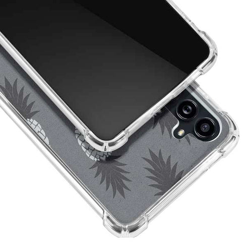 Black and White Pineapples Galaxy A54 5G Clear Case