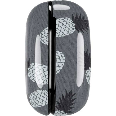 Black and White Pineapples Galaxy Buds Pro Skin