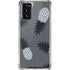 Black and White Pineapples Galaxy Note20 5G Clear Case