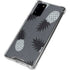 Black and White Pineapples Galaxy Note20 5G Clear Case