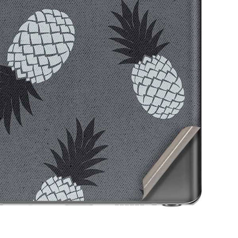 Black and White Pineapples Galaxy Note20 5G Skin