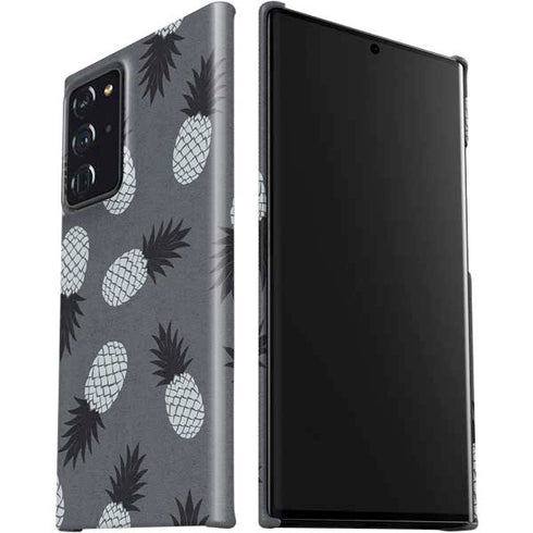 Black and White Pineapples Galaxy Note20 Ultra 5G Lite Case