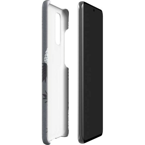 Black and White Pineapples Galaxy S20 Lite Case