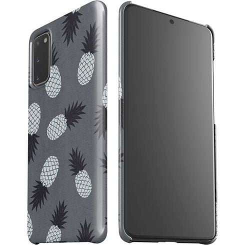 Black and White Pineapples Galaxy S20 Lite Case