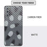 Black and White Pineapples Galaxy S20 Skin