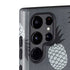 Black and White Pineapples Galaxy S22 Ultra Pro Case
