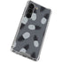 Black and White Pineapples Galaxy S23 Clear Case