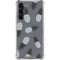 Black and White Pineapples Galaxy S23 Plus Clear Case