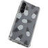 Black and White Pineapples Galaxy S23 Plus Clear Case