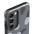 Black and White Pineapples Galaxy S23 Pro Case