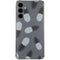 Black and White Pineapples Galaxy S24 Plus Clear Case