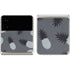 Black and White Pineapples Galaxy Z Flip3 5G Skin