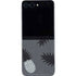 Black and White Pineapples Galaxy Z Flip5 5G Skin