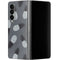Black and White Pineapples Galaxy Z Fold4 5G Skin