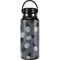 Black and White Pineapples Hydro Flask 32oz Wide Mouth Skin