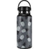 Black and White Pineapples Hydro Flask 32oz Wide Mouth Skin
