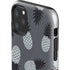 Black and White Pineapples iPhone 11 Pro Max Impact Case