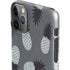 Black and White Pineapples iPhone 11 Pro Max Lite Case